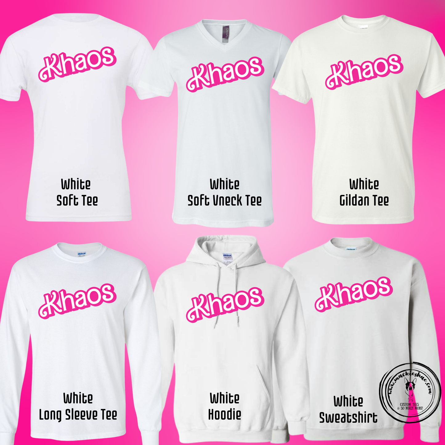 Khaos- Khaos Barbie White Gear