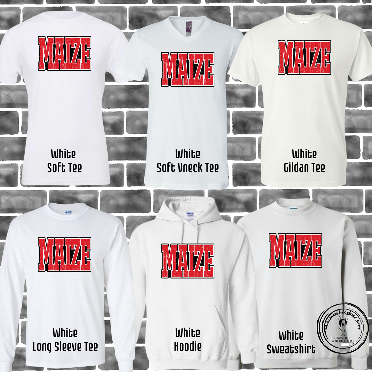 MIS- Maize Distressed White Gear