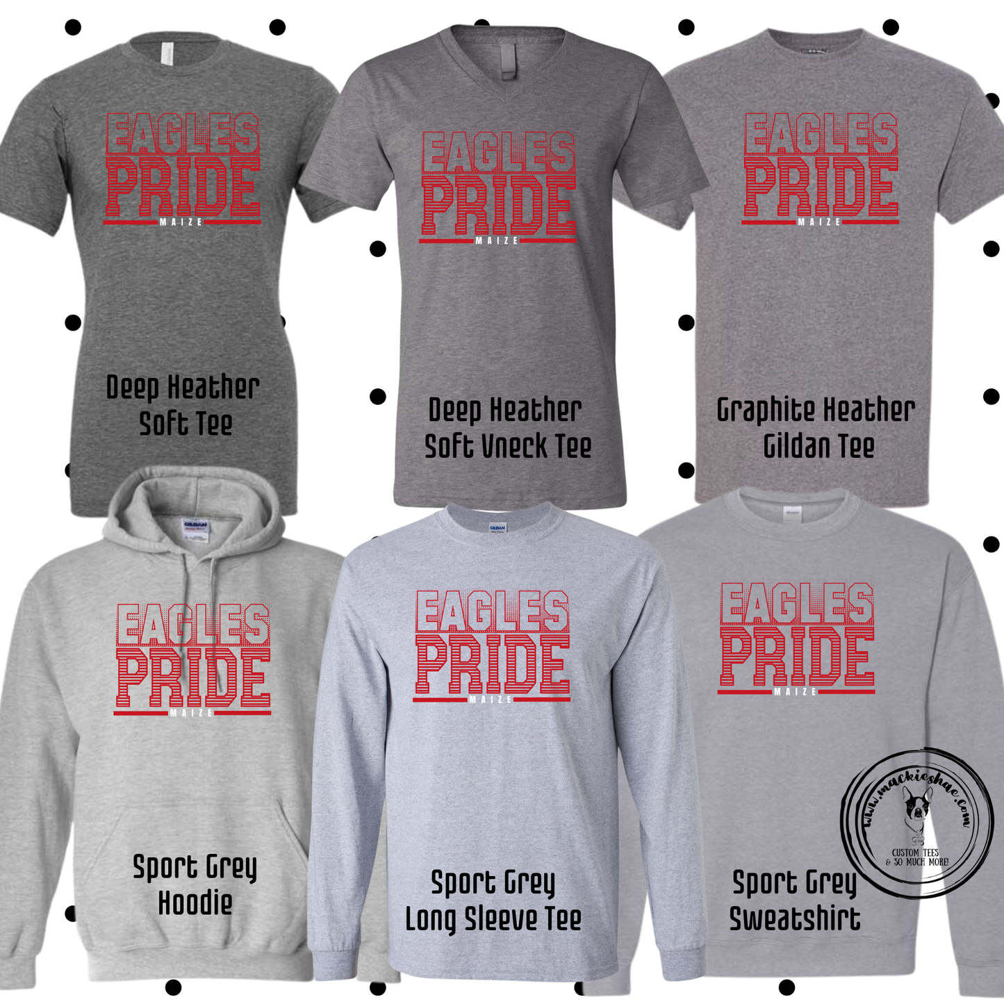 MMS- Eagles Pride Maize Grey Gear