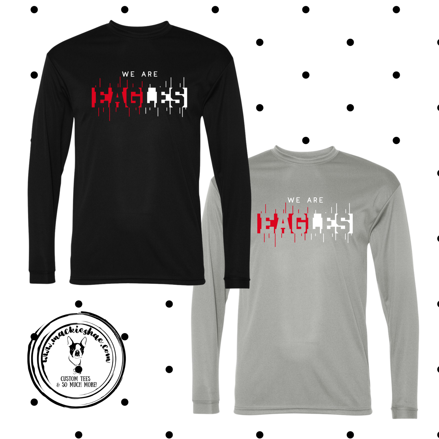 MMS- We are Eagles Performance Dri-Fit Long Sleeve Tee