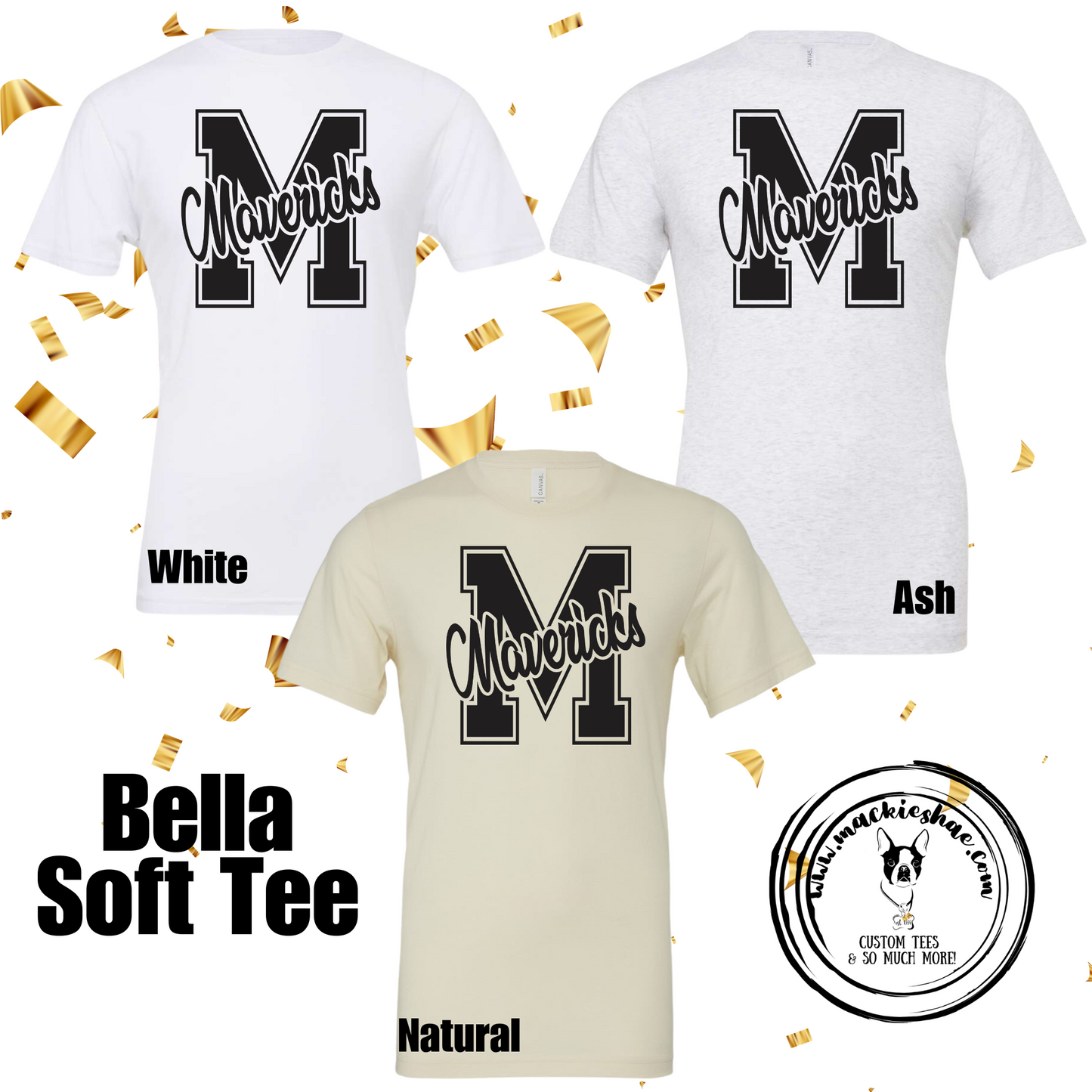 Mavs- Big M Mavericks Soft Tee **SALE WHILE SUPPLIES LAST** RETIRED