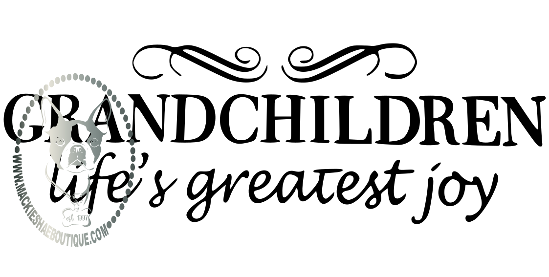 Grandchildren Life's Greatest Joy Custom Decal