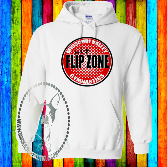 Flip Zone Gymnastics Missouri Valley Custom Shirt, Hoodie for Kids and Adult