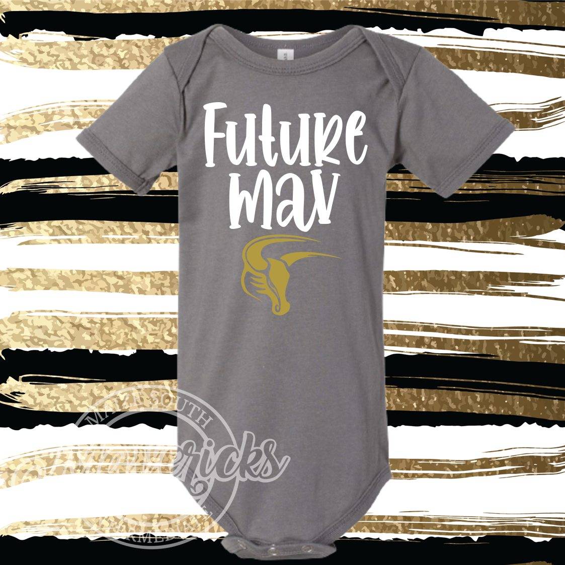 Future Mav Custom Shirt for Kids, Baby One-Piece (7 Color Options)
