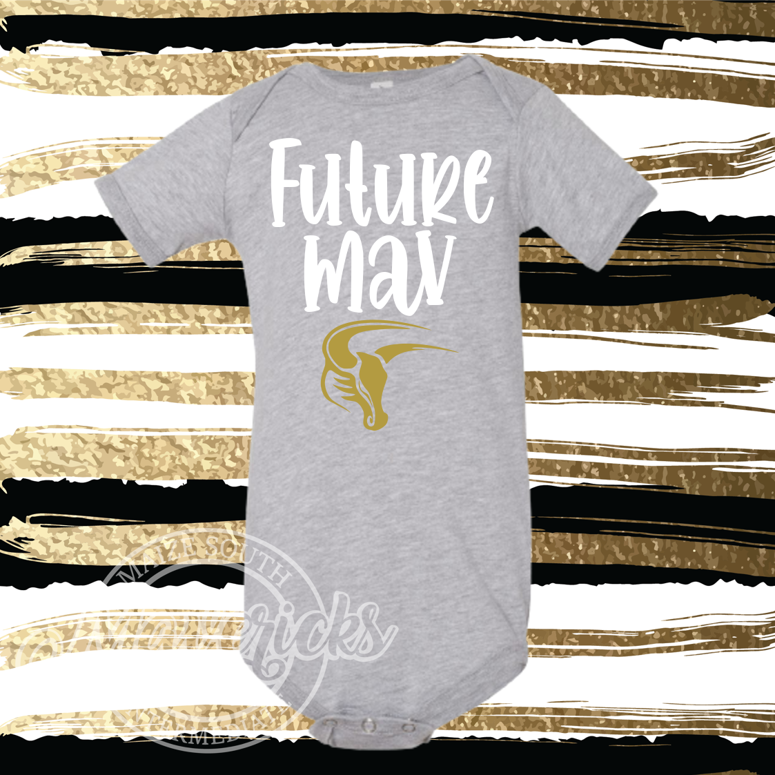 Future Mav Custom Shirt for Kids, Baby One-Piece (7 Color Options)