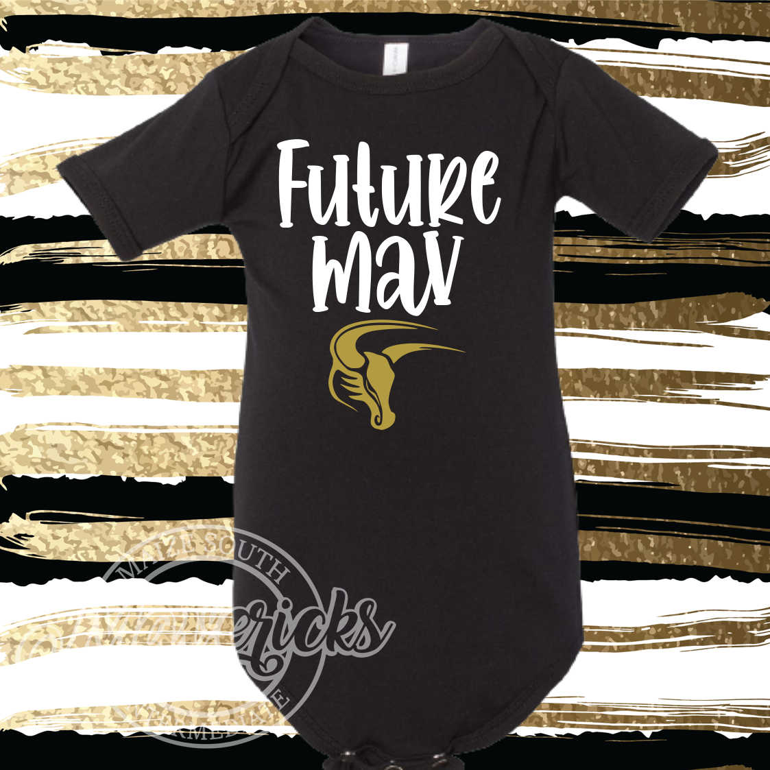 Future Mav Custom Shirt for Kids, Baby One-Piece (7 Color Options)