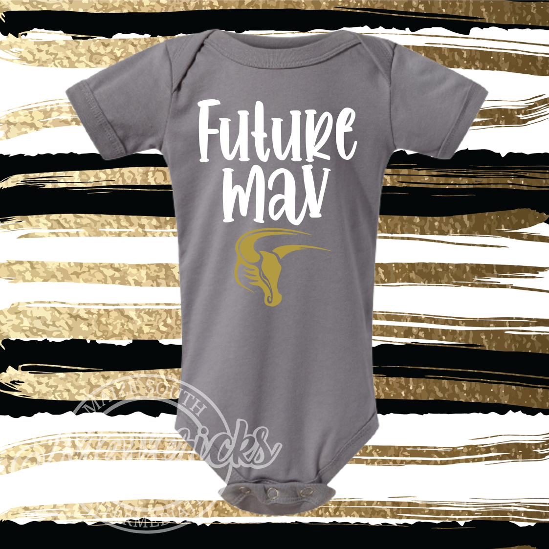 Future Mav Custom Shirt for Kids, Baby One-Piece (7 Color Options)