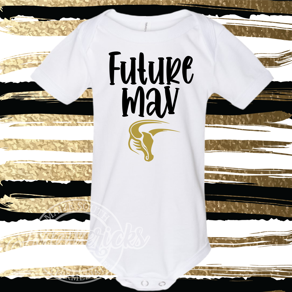 Future Mav Custom Shirt for Kids, Baby One-Piece (7 Color Options)