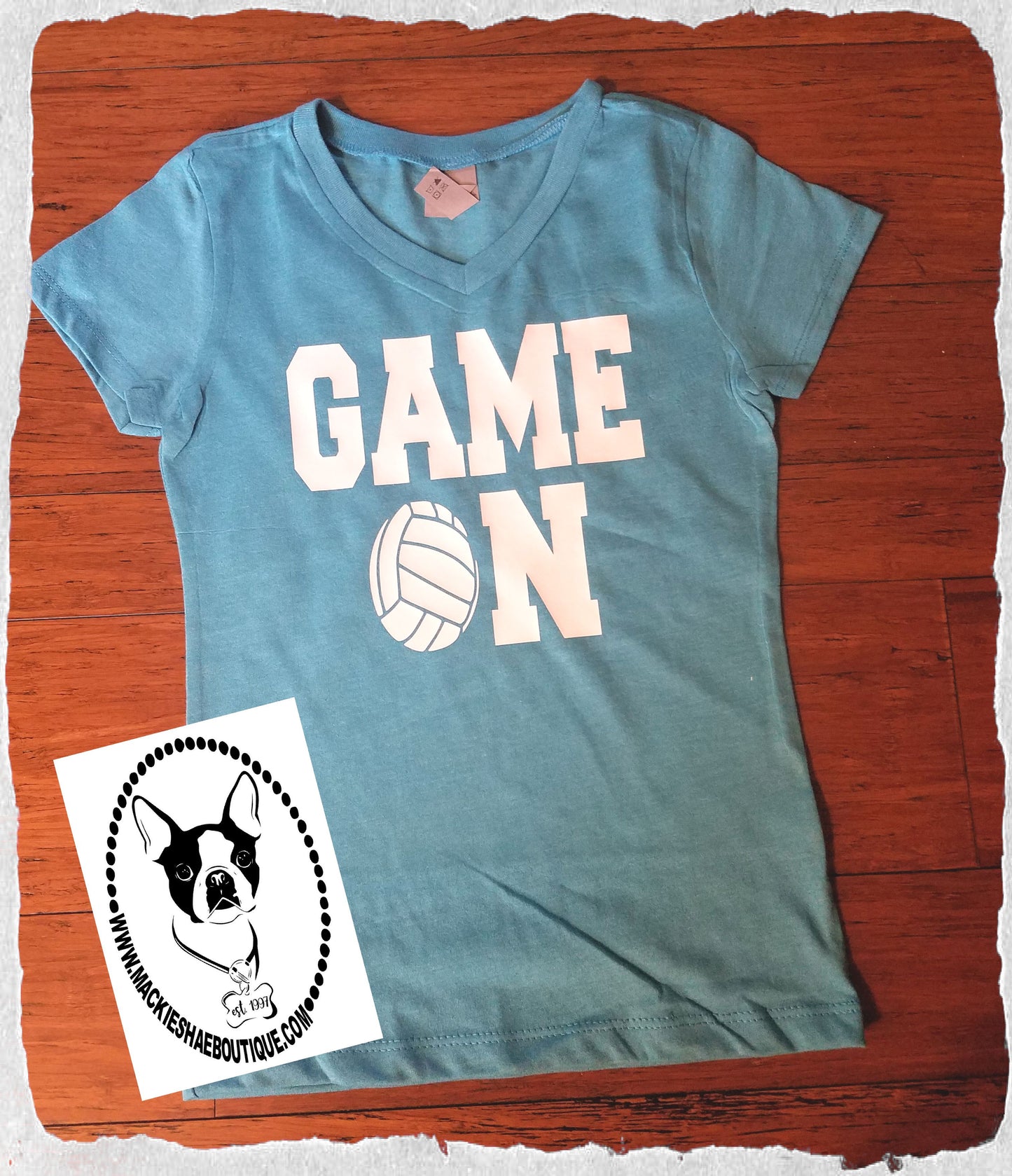 Game On Volleyball (get any ball) Custom Shirt for Kids and Adults, Short Sleeve