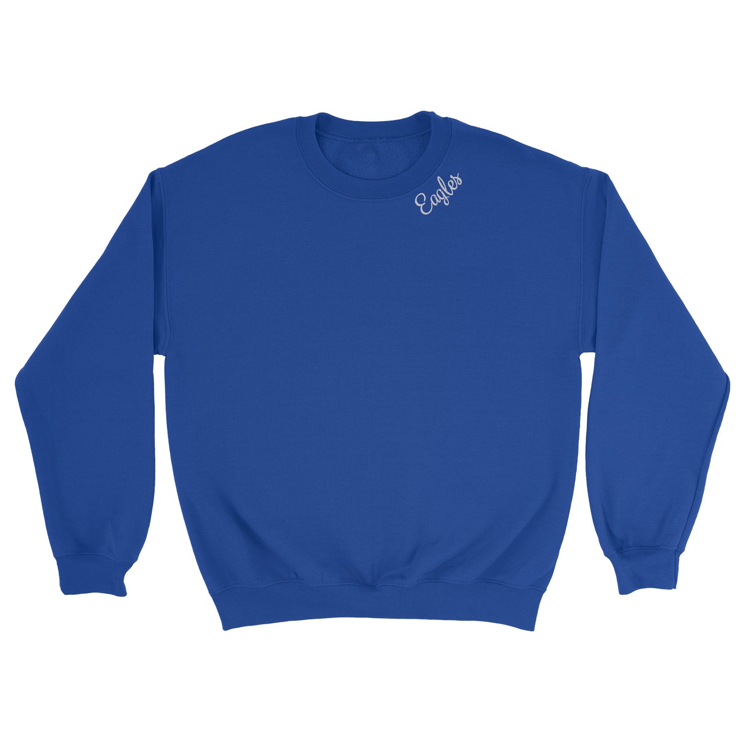 Eagles Neckline Embroidered Blend Crewneck Sweatshirt