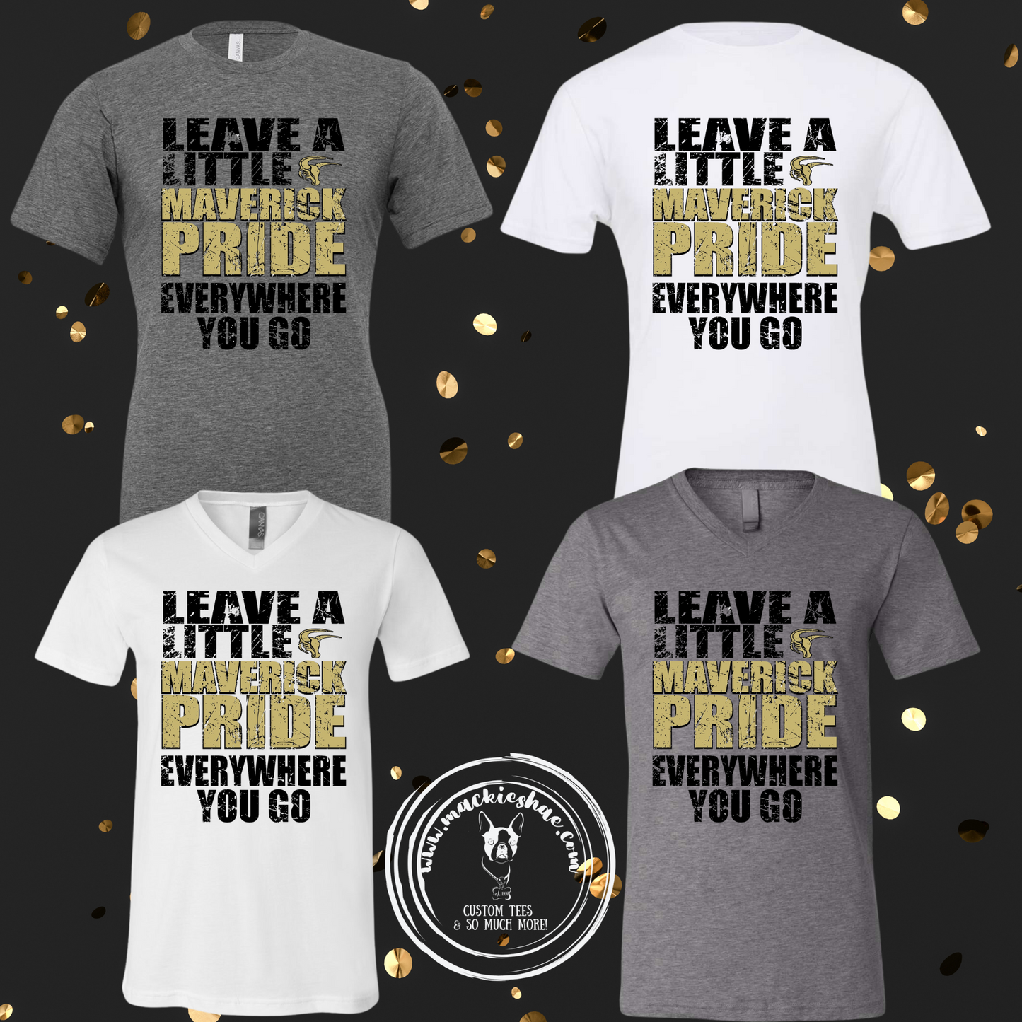 Mavs- Leave A Little Maverick Pride Bella Soft Tees **SALE WHILE SUPPLIES LAST** RETIRED