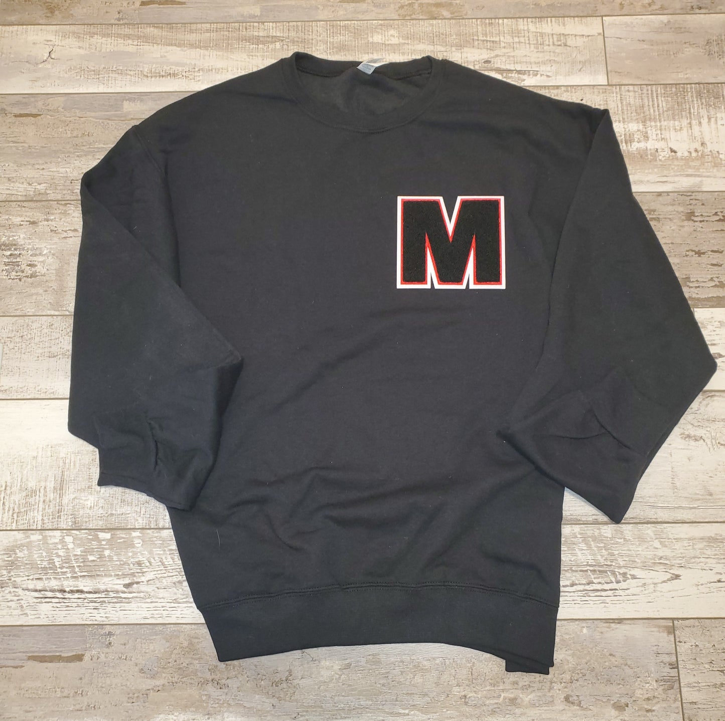 Mackie Shae Custom Chenille Patch Sweatshirt