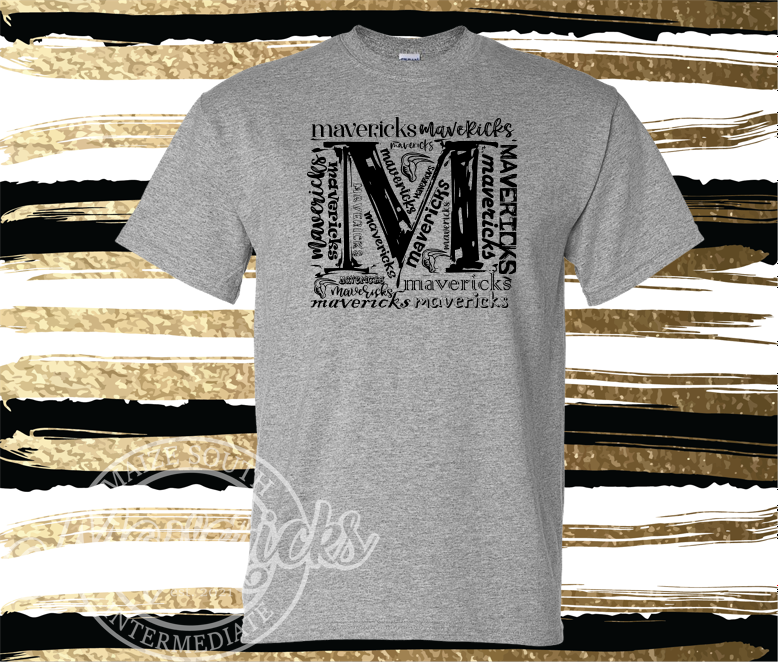MSIS PTO-M Mavericks Gildan Tee for Youth and Adults