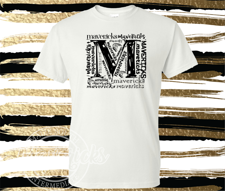 MSIS PTO-M Mavericks Gildan Tee for Youth and Adults