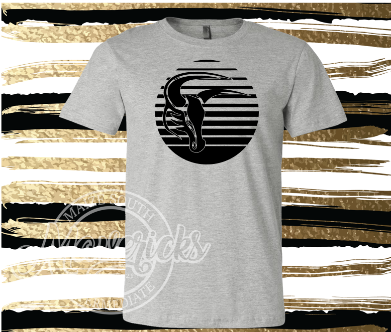 MSIS PTO-Maverick Circle Stripes Soft Tee for Youth and Adults