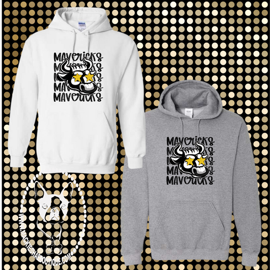 Mavs- Preppy Maverick Hoodie **SALE WHILE SUPPLIES LAST** RETIRED