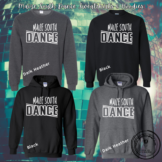 Mavs- Maize South Dance Hoodies **SALE WHILE SUPPLIES LAST** RETIRED