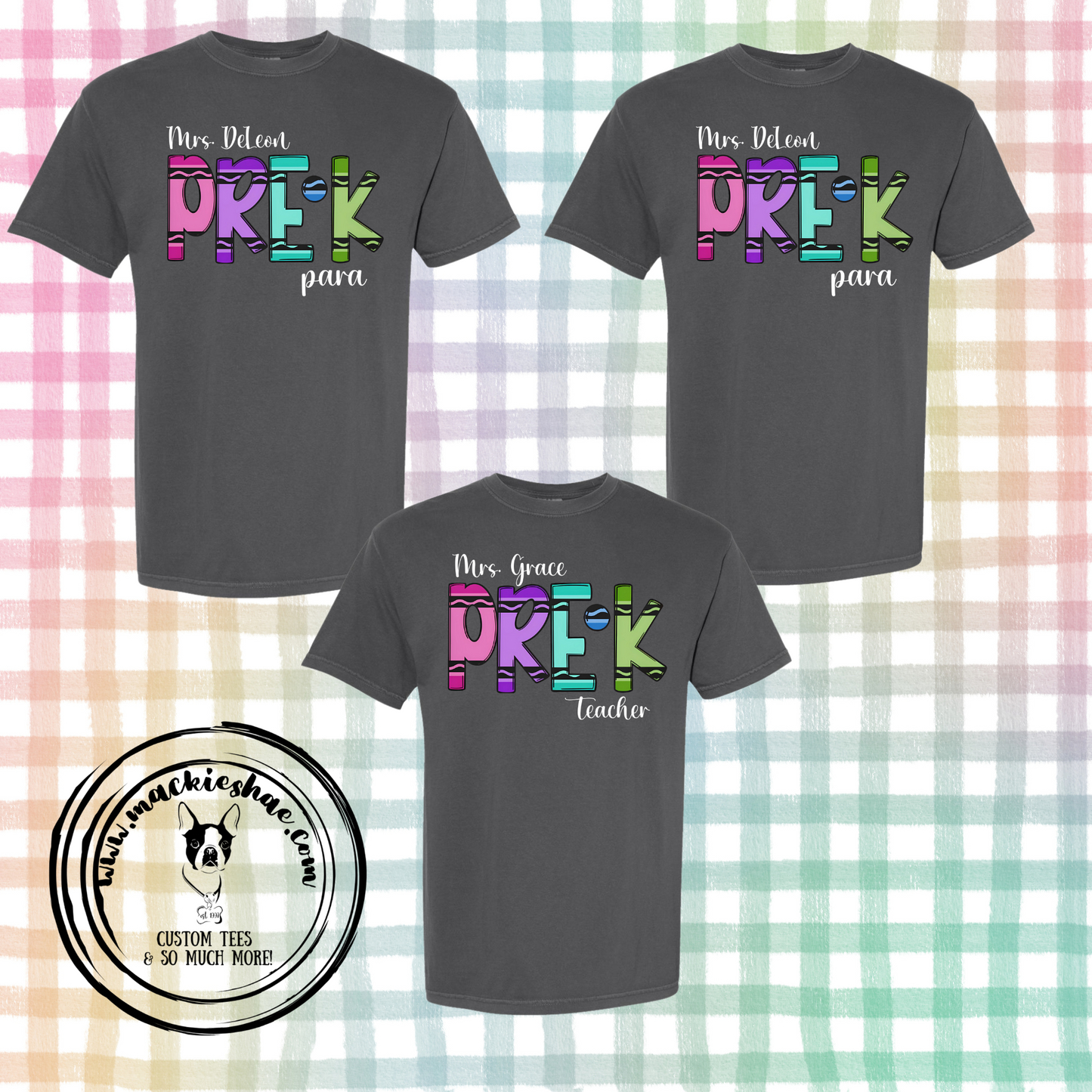 Crayon (Get any Grade) Custom Shirt, Soft Short Sleeve