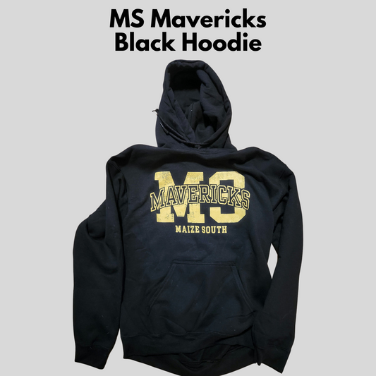 Mavs- MS Mavericks Black Hoodie