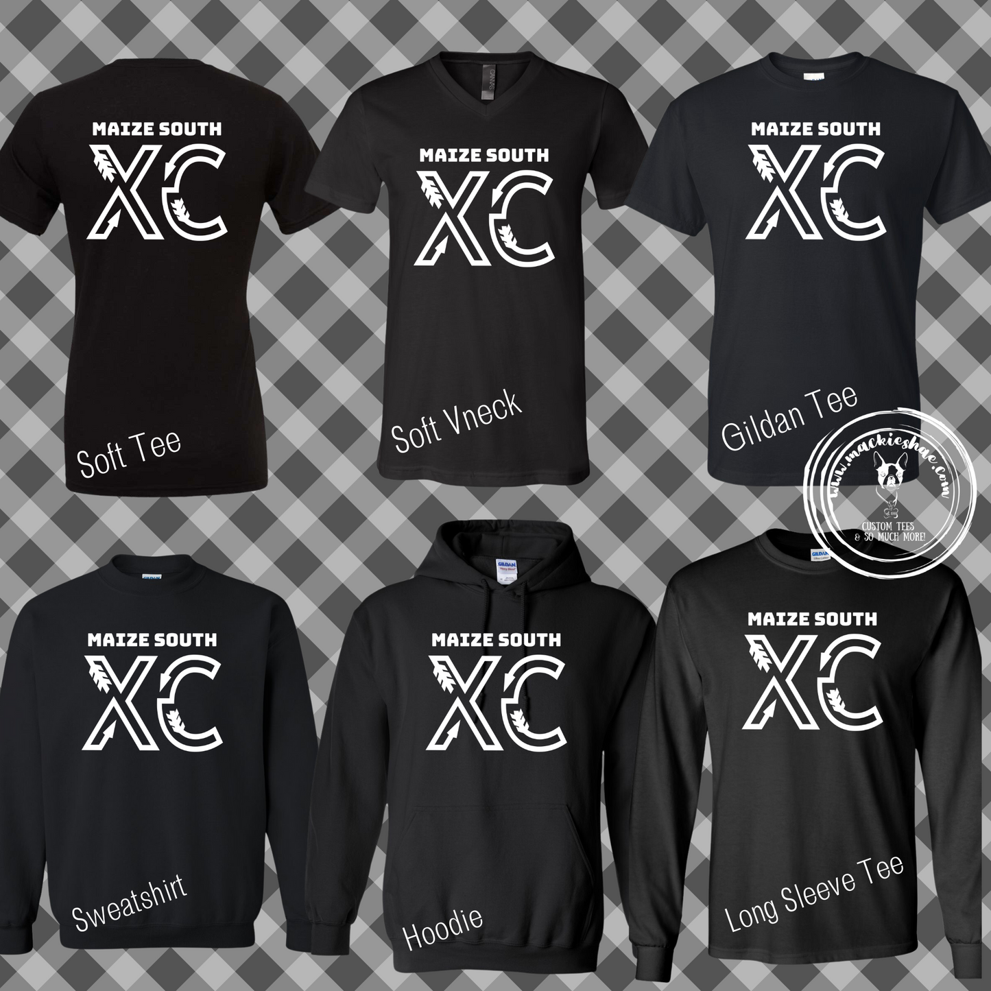 Mavs- Maize South XC Black Gear