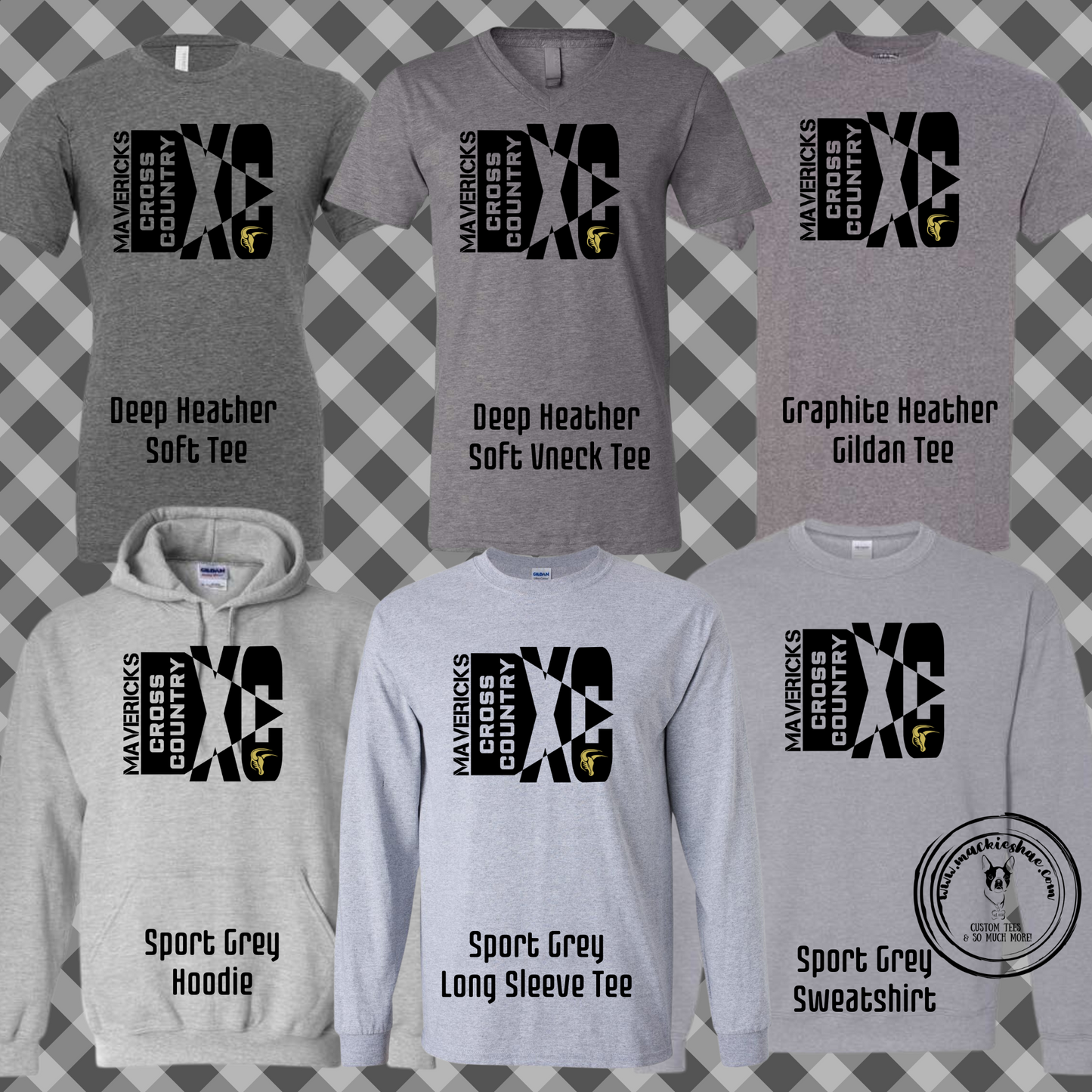 Mavericks Cross Country Grey Gear