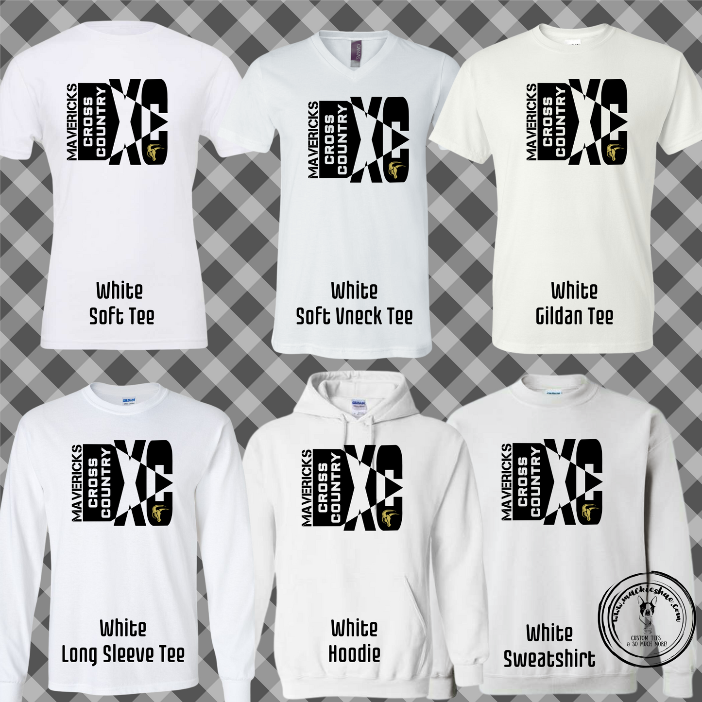 Mavericks Cross Country White Gear
