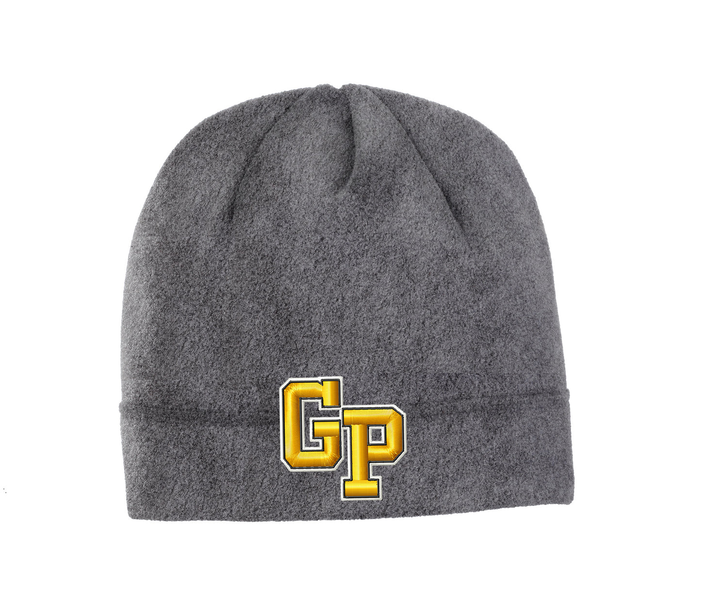 Garden Plain Embroidered Beanie, Non-Rolled Brim (2 Color Options, 2 Design Options)