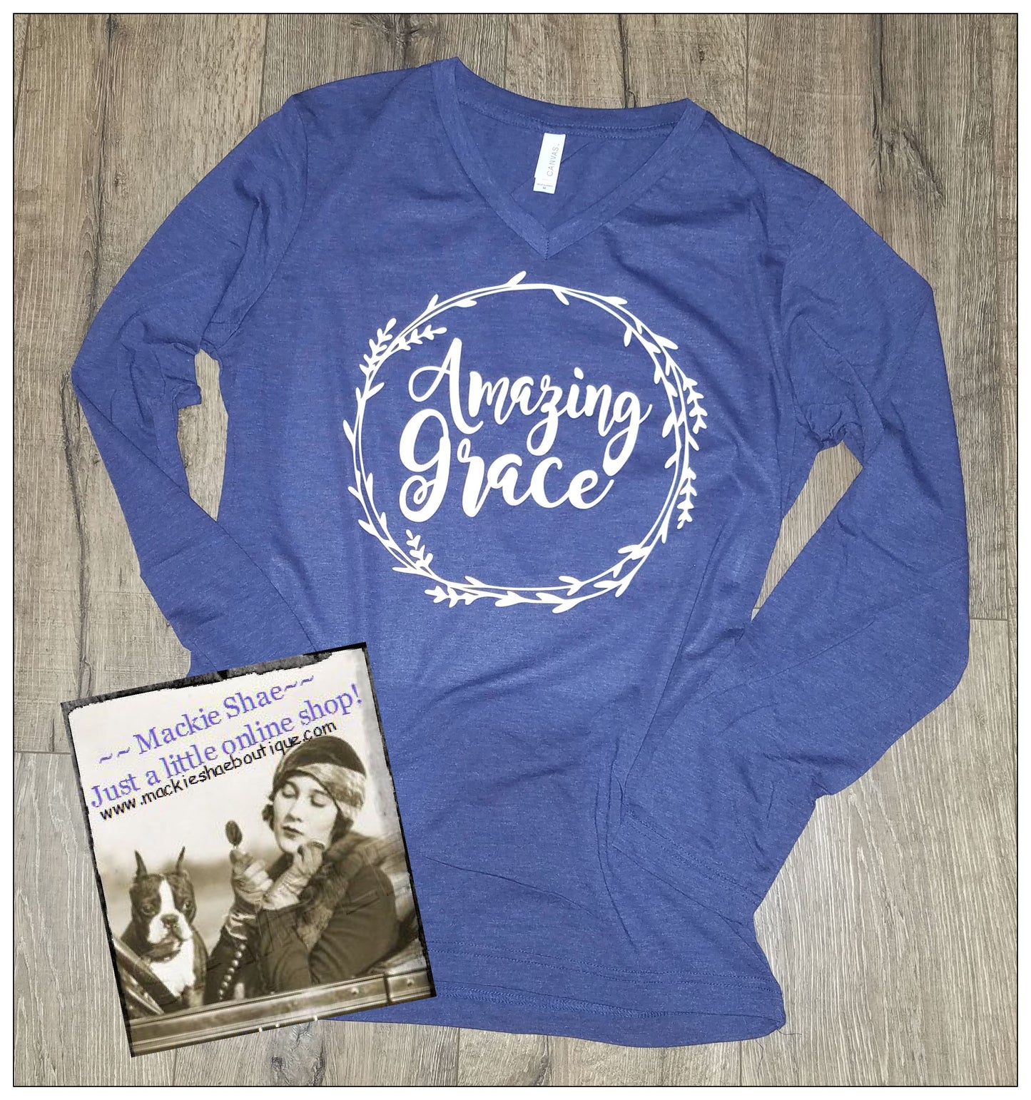 Amazing Grace Custom Shirt, Long Sleeve