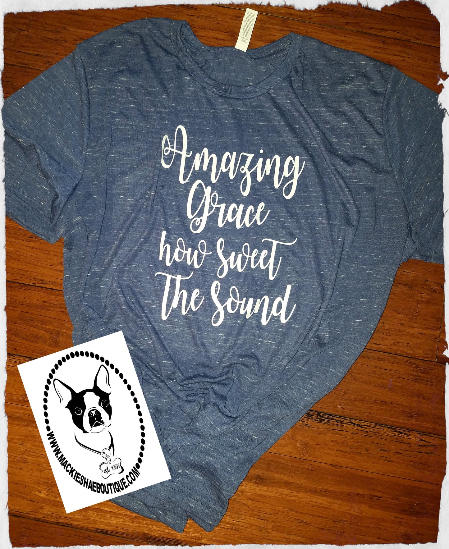 Amazing Grace How Sweet the Sound Custom Shirt, Short-Sleeve