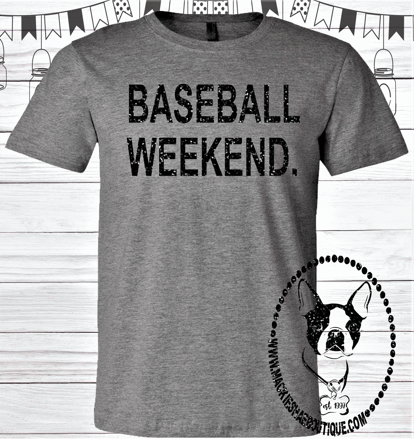 Baseball Weekend. Custom Shirt, Short Sleeve