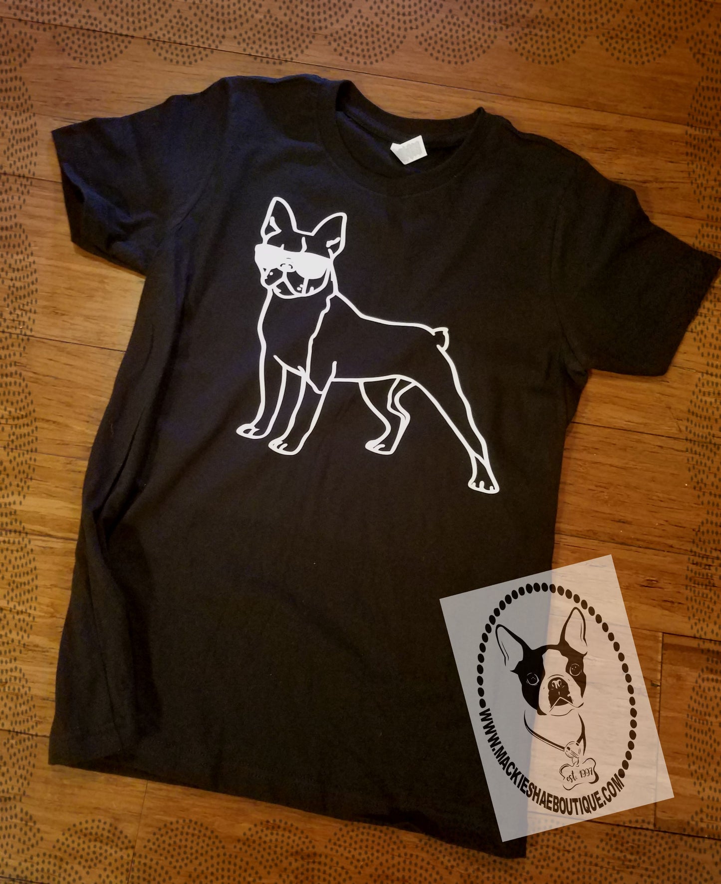 Bulldog with Sunglasses Custom Shirt for Kids, Short Sleeve