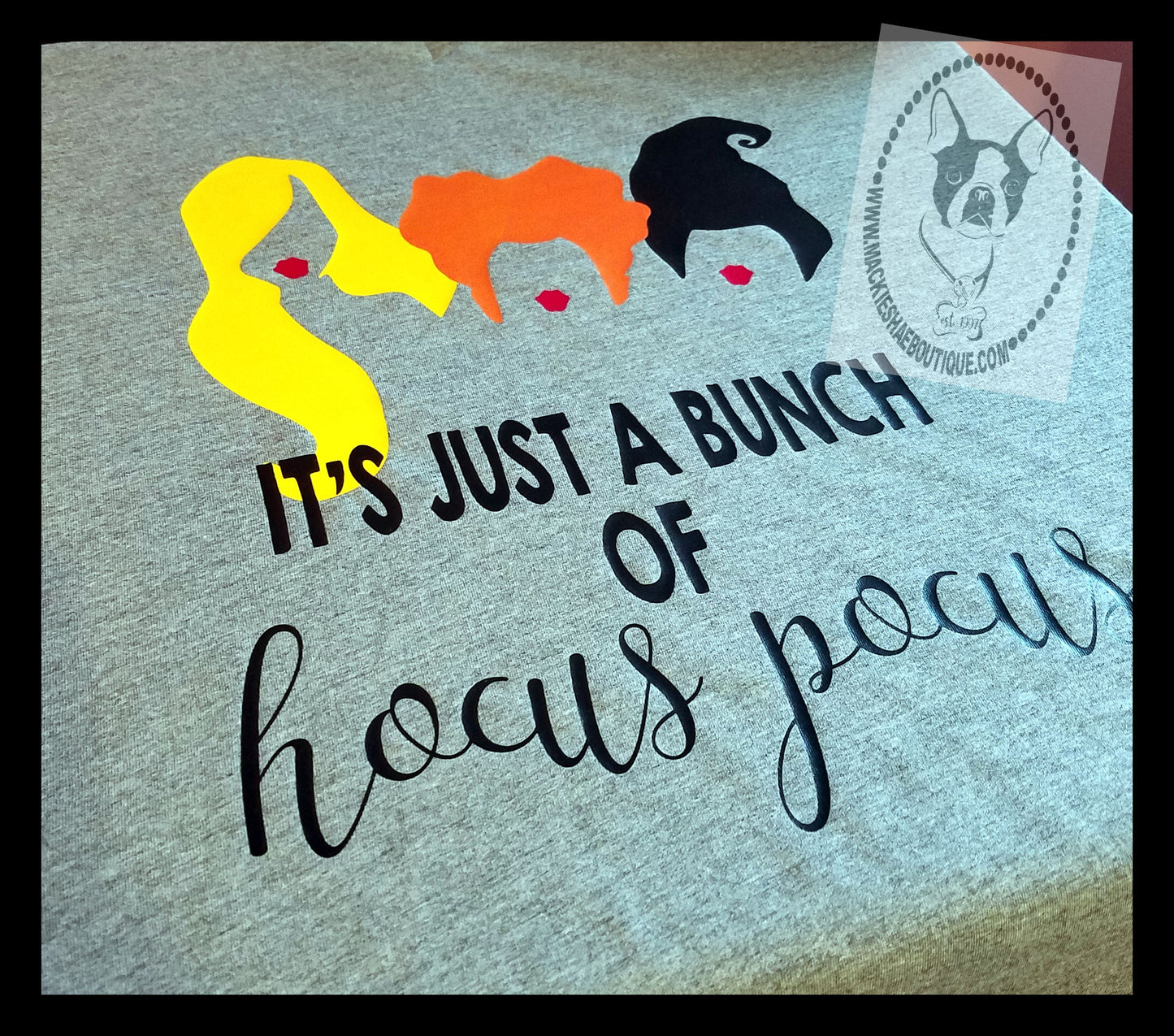 It's Just a Bunch of Hocus Pocus Custom Shirt, Soft Short Sleeve