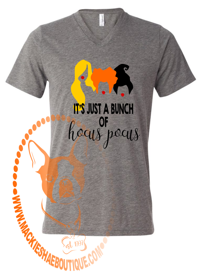 It's Just a Bunch of Hocus Pocus Custom Shirt, Soft Short Sleeve