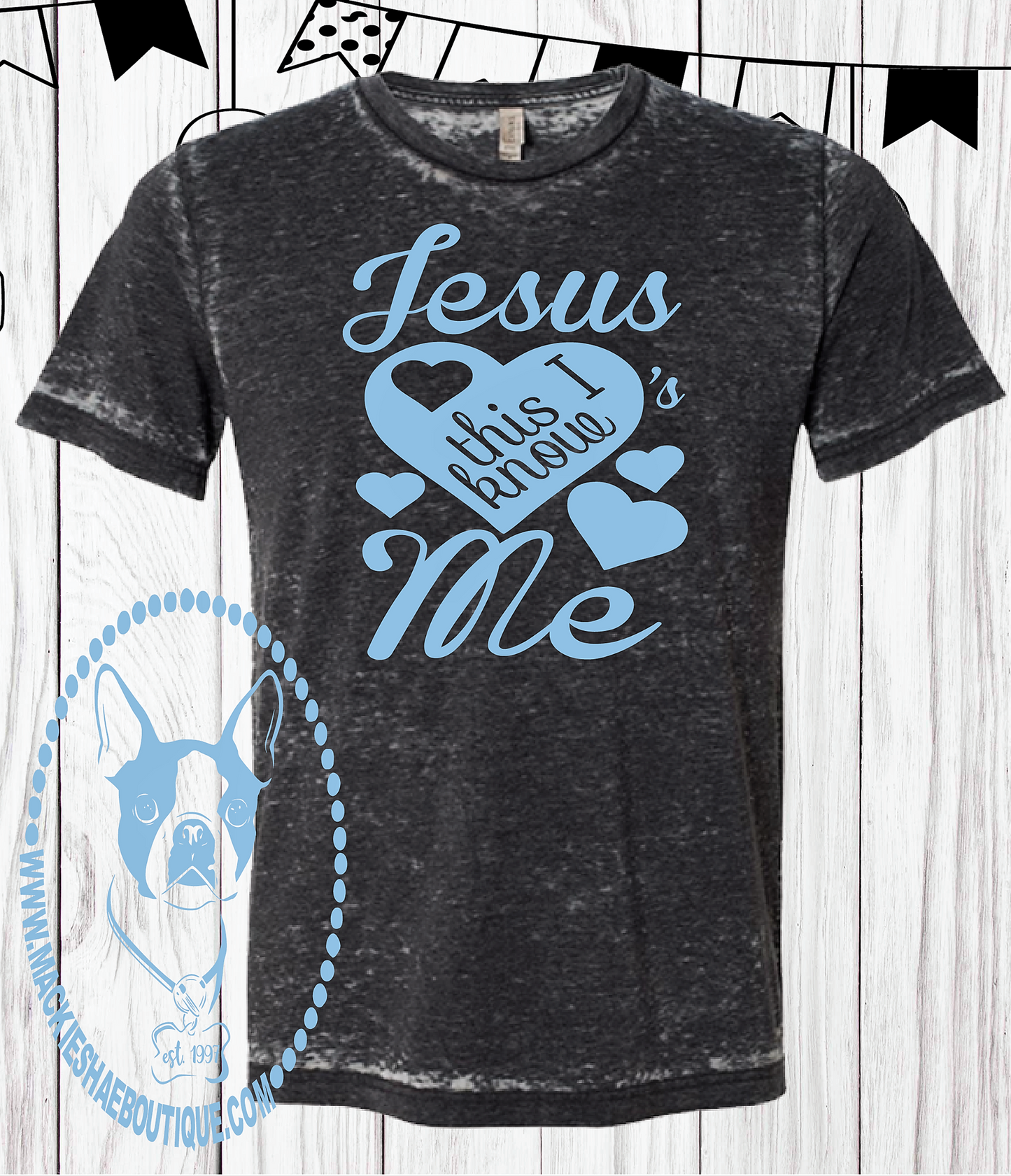 Jesus Loves Me This I Know Custom Shirt, Short Sleeve