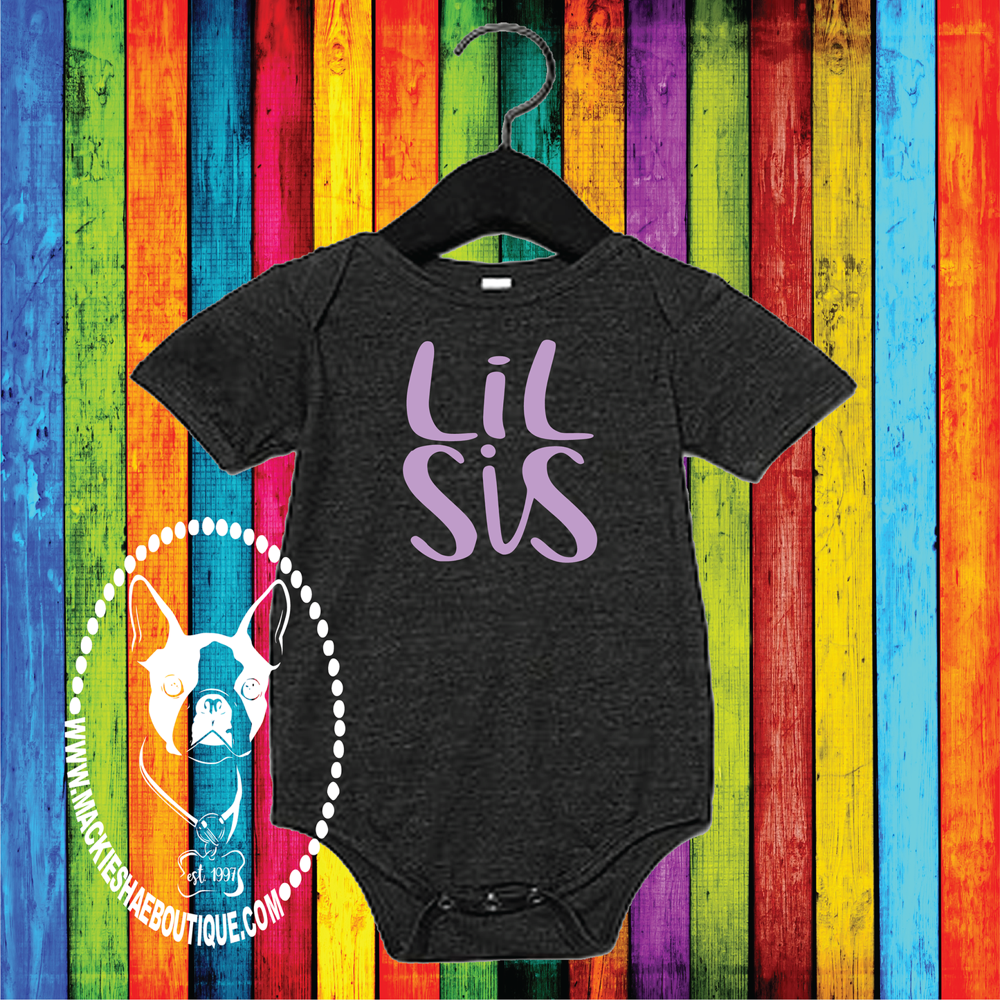 Lil Sis (or Bro) Custom Shirt for kids, One Piece Bodysuit