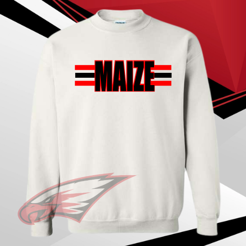 Maize Stripes Custom Shirt for Youth and Adults, Crewneck Sweatshirt