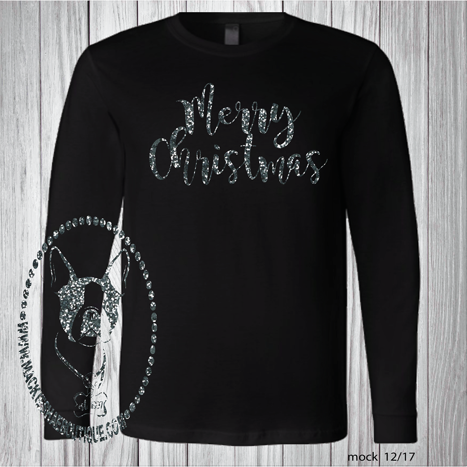 Merry Christmas Custom Shirt, Long Sleeve