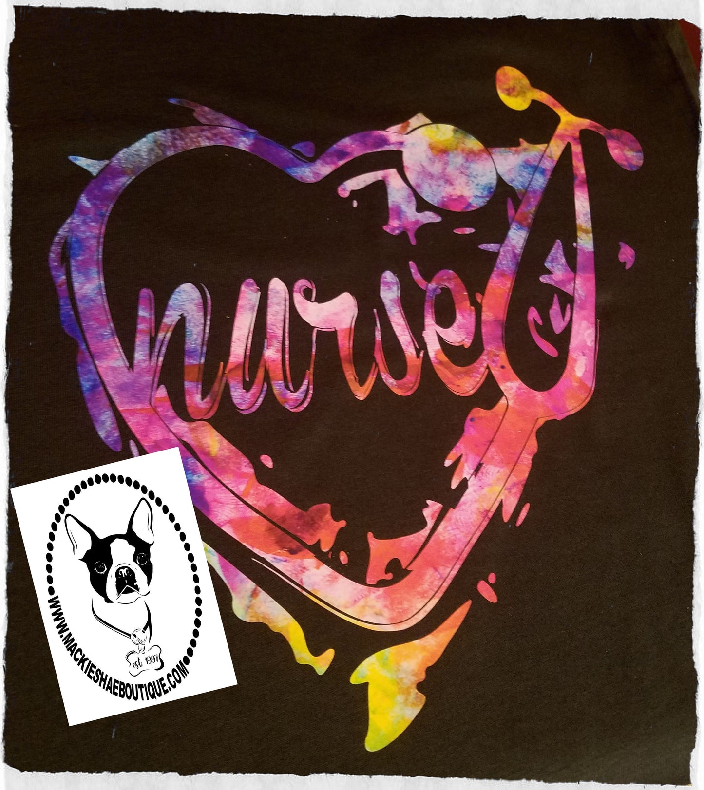 Nurse Heart Custom Shirt, Short Sleeve