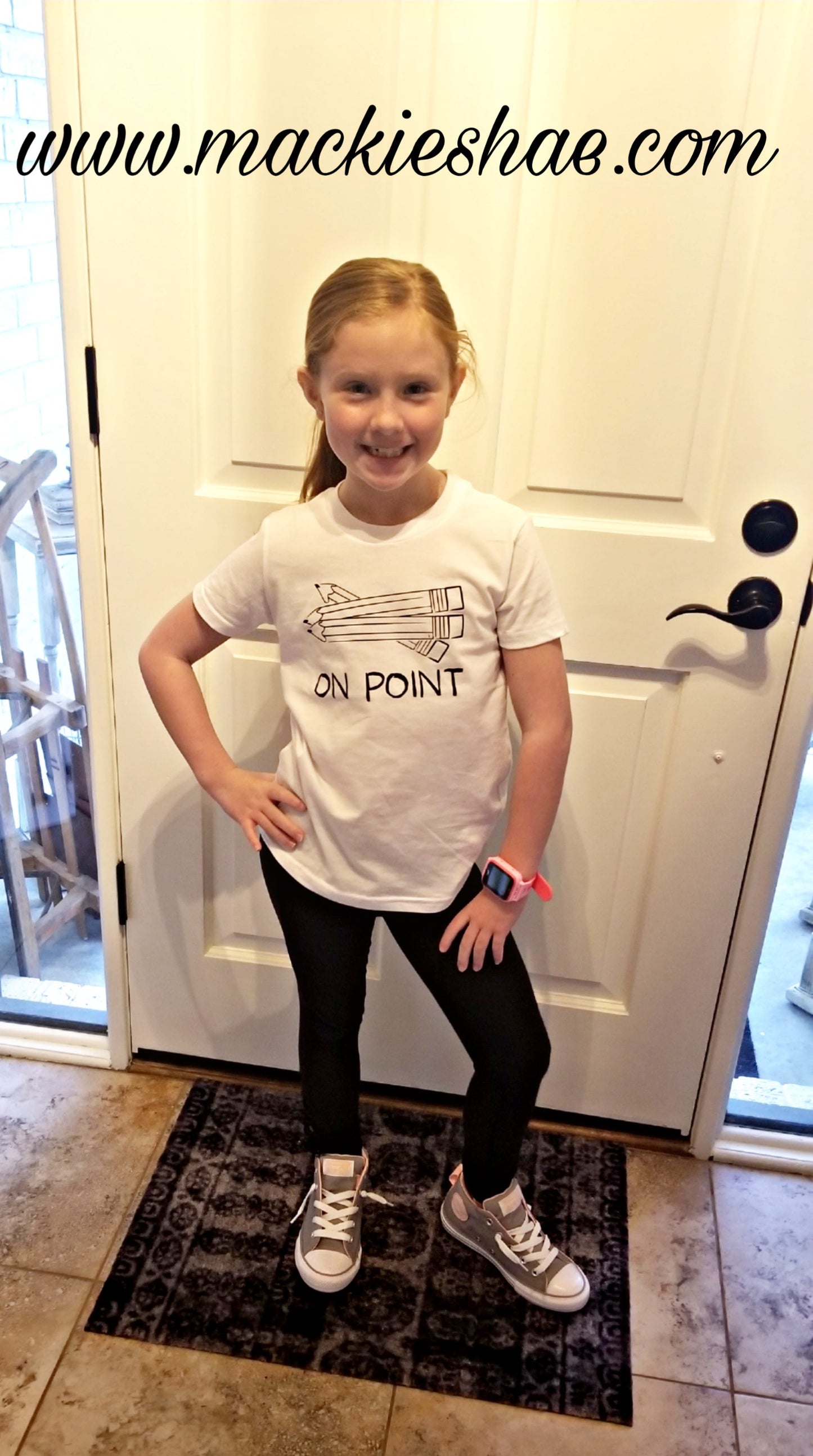 On Point Pencils Custom Shirt for Kids, Soft Short Sleeve