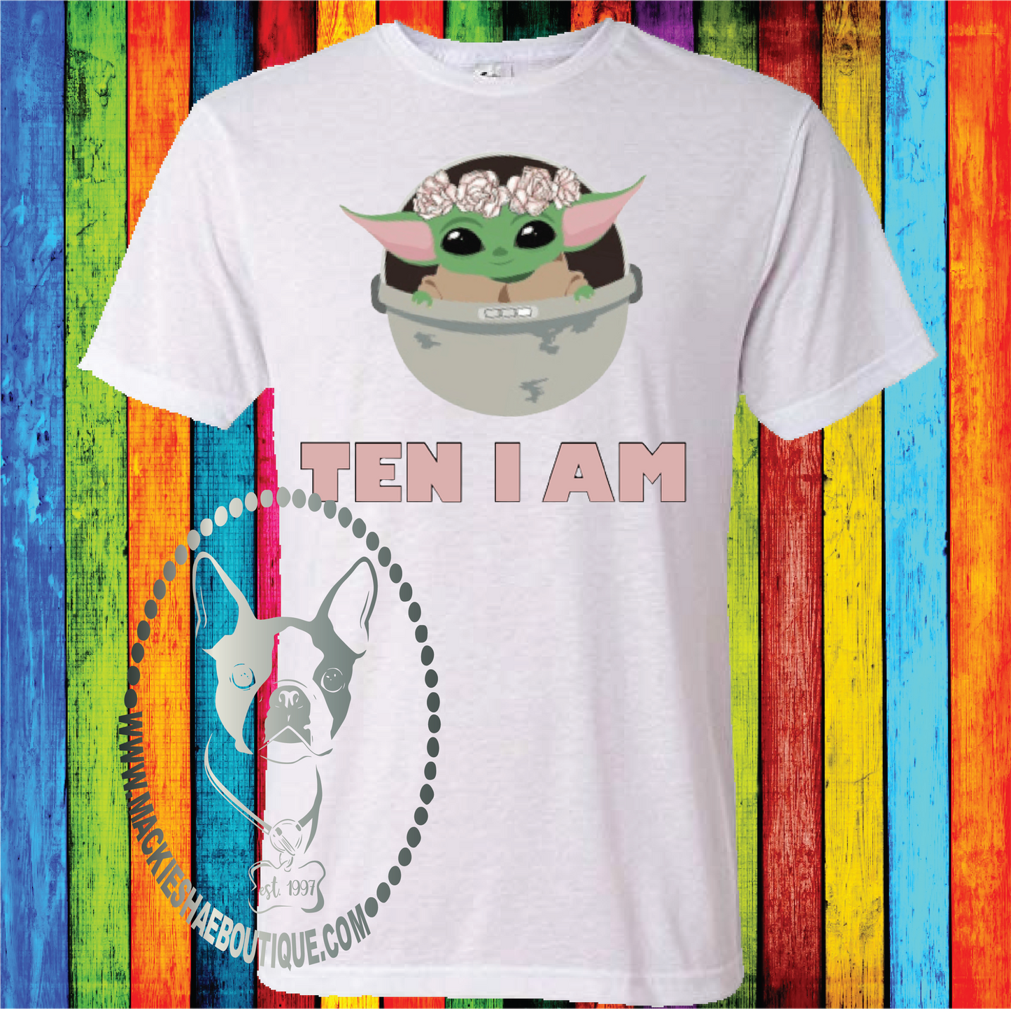 Yoda Birthday Custom Shirt for Kids, Short Sleeve (Get Any Number)