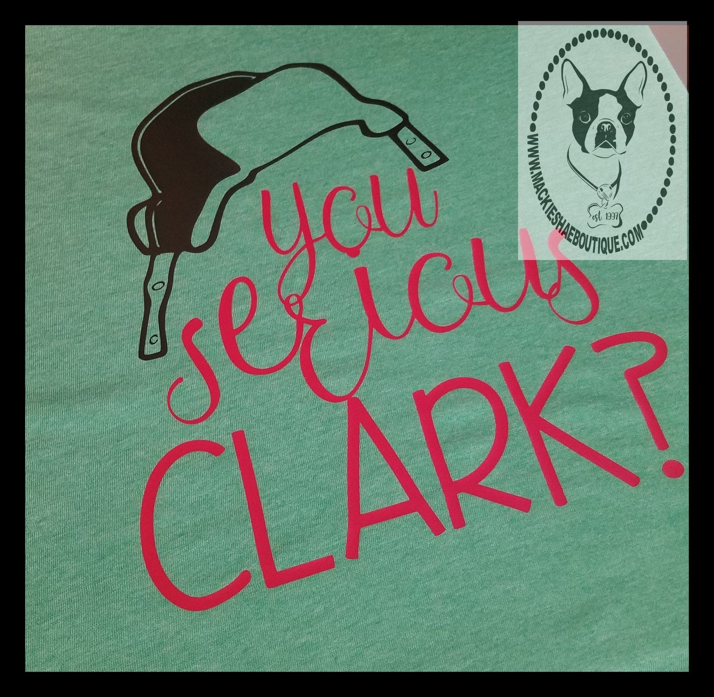 You Serious Clark? Custom Shirt, Short-Sleeve