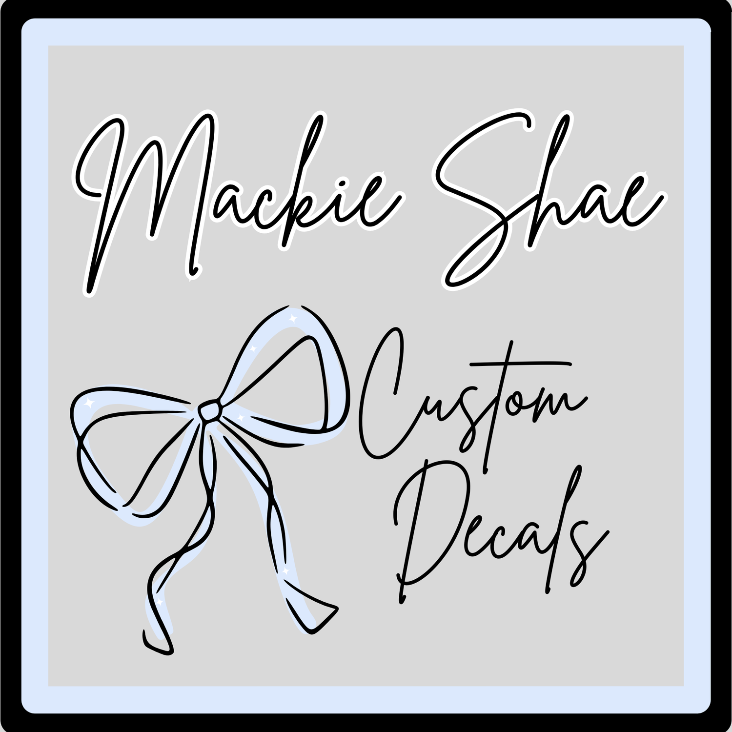 Mackie Shae Custom Decal Collection