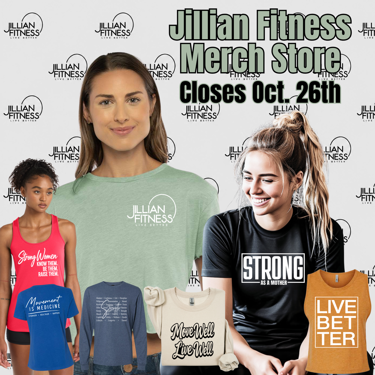 Jillian Fitness Merch Store
