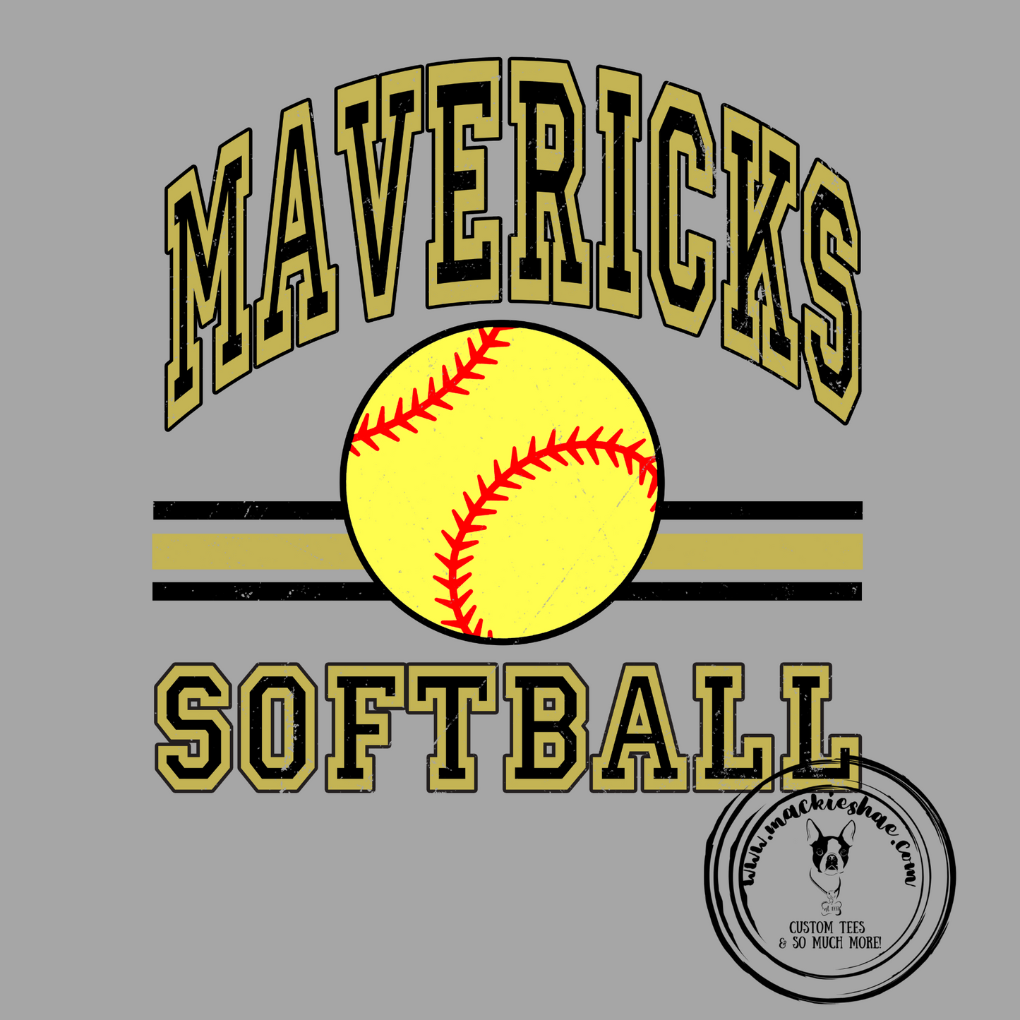 Mavericks Softball Lines Custom Shirt, Womens Weekend Fleece Sweatshirt, Adult