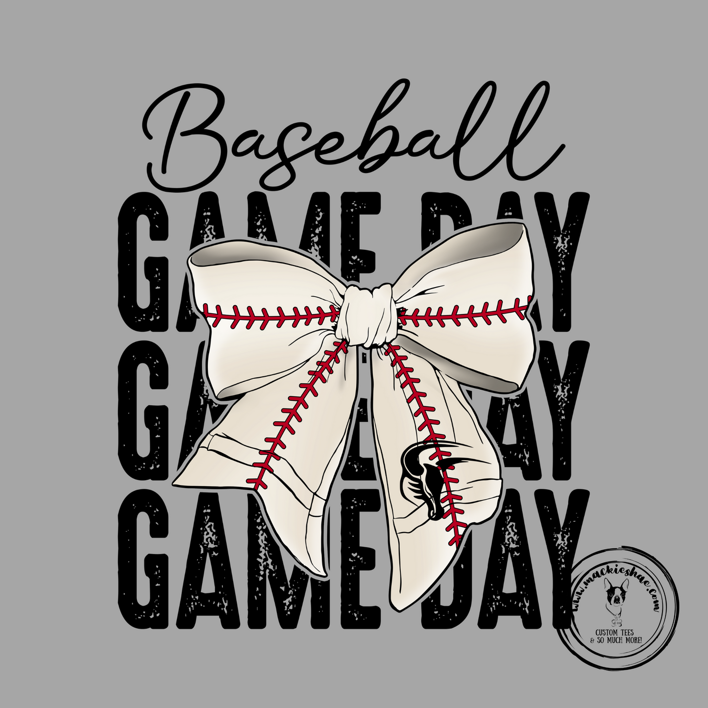 MSHS Baseball- Maverick Softball Gameday with Bow Grey Gear