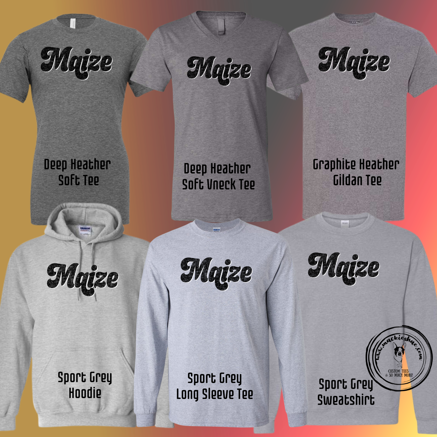 266- Maize Chunky Retro Grey Gear