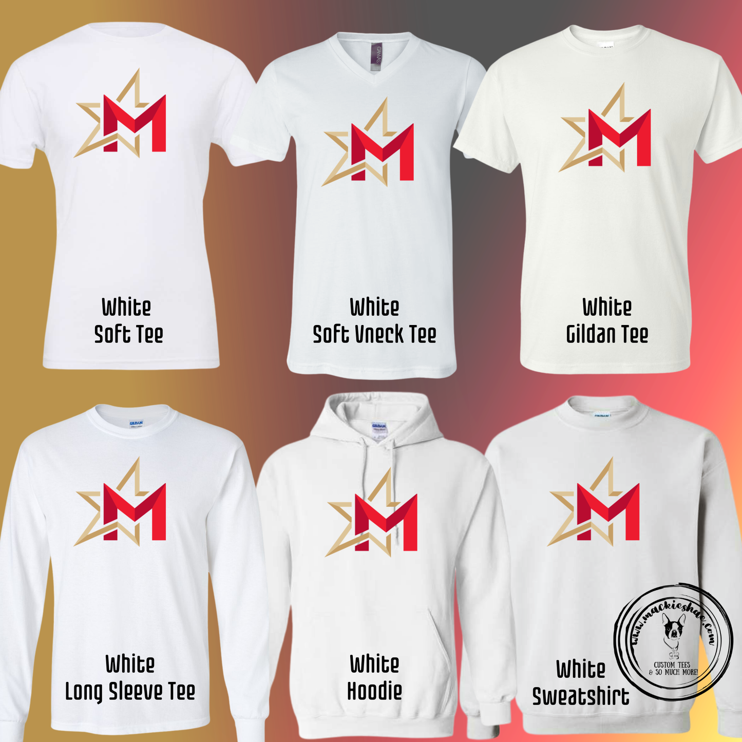 266- Maize USD266 M Star Logo White Gear