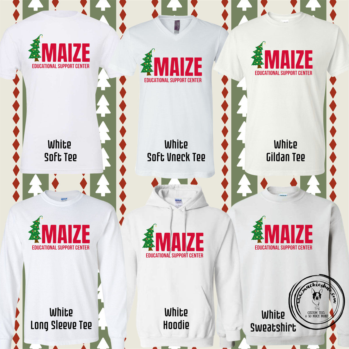 266- Maize Educational Support Center with Christmas Tree White Gear