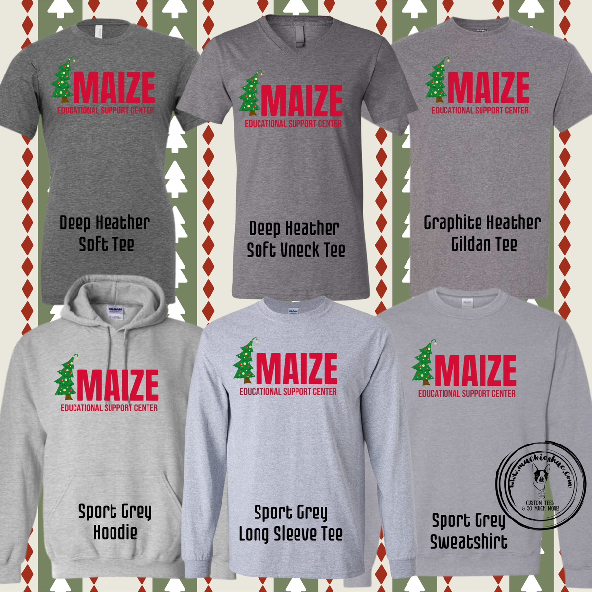 266- Maize Educational Support Center with Christmas Tree Grey Gear