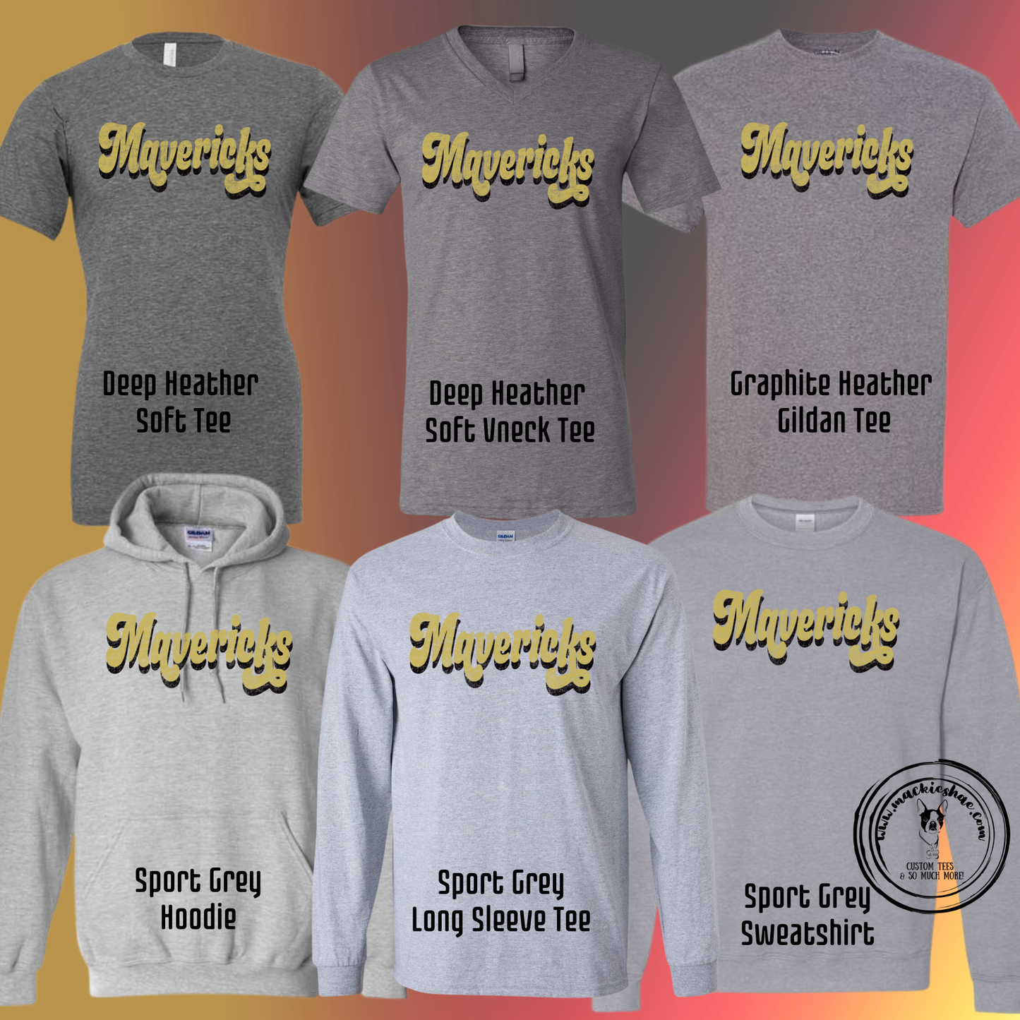 266- Mavericks Chunky Retro Grey Gear